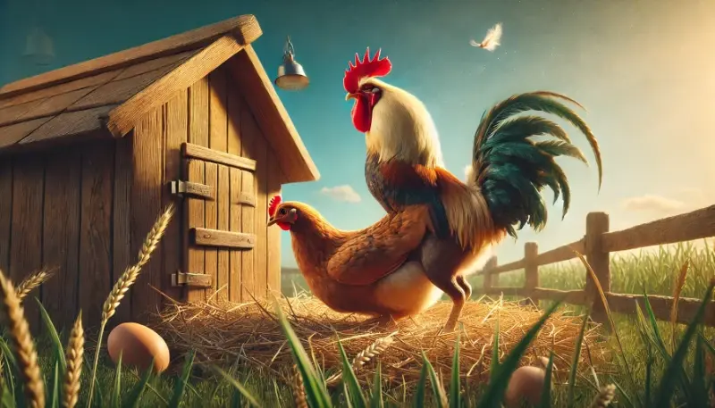 Tavuk ve Horoz Nasıl Çiftleşir? Günde Kaç Defa Birlikte Olurlar?