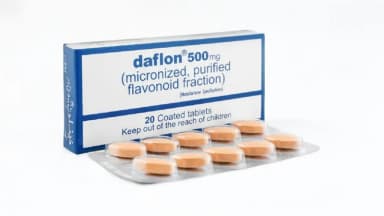 Daflon Ne İşe Yarar? 500 mg Tablet Nedir? Kullanım Alanları ve Yan Etkileri
