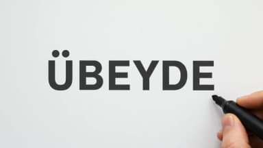 Übeyde Ne Demek? İsminin Anlamı Nedir?