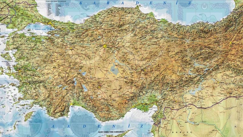 Türkiye'nin Matematik Konumu: Enlem ve Boylam Koordinatları Kaçtır?